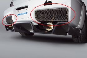 Spoon S-Tai Rear Bumper Grill Set - S2000 AP1/2