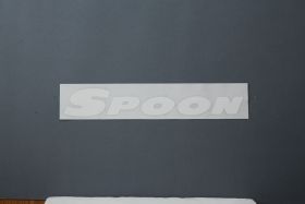 Spoon Team Sticker - Accessories White 300mm