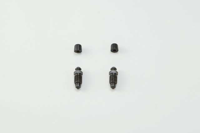 Spoon Monoblock Caliper Bleeder + Cap Set [1set] - Accessories 4pcs (1set for 2 Calipers)
