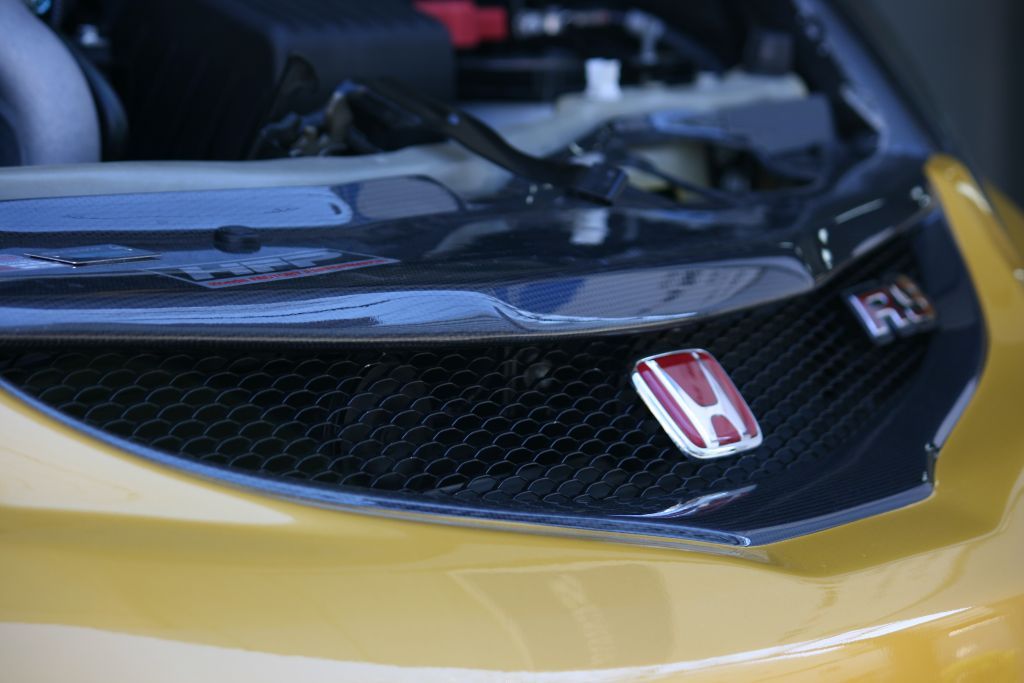 Spoon USA Spoon Aero Bumper, FRP, Carbon Grill - Fit GE8