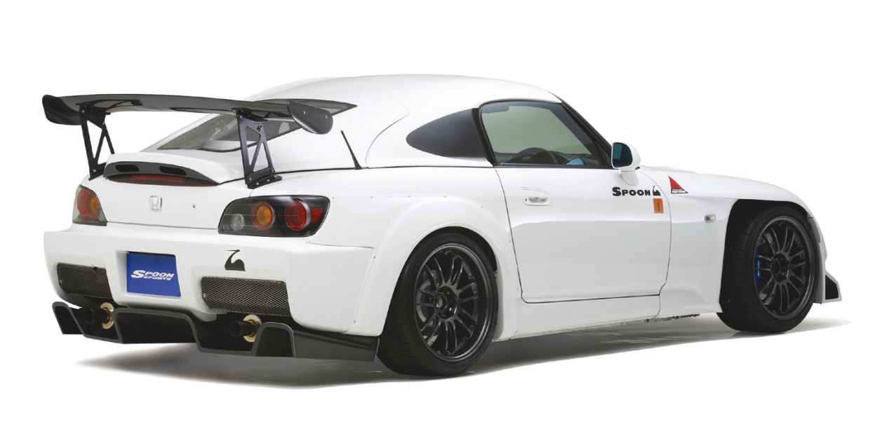Spoon Sports 総合 カタログ 2004 ホンダ S2000 シビック Spoon USA Spoon 3DGT Wing (Carbon) - S2000 AP1/2